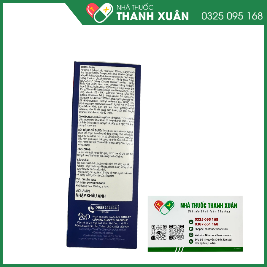 Calmax MK7 bổ sung Canxi và K2-MK7 cho cơ thể